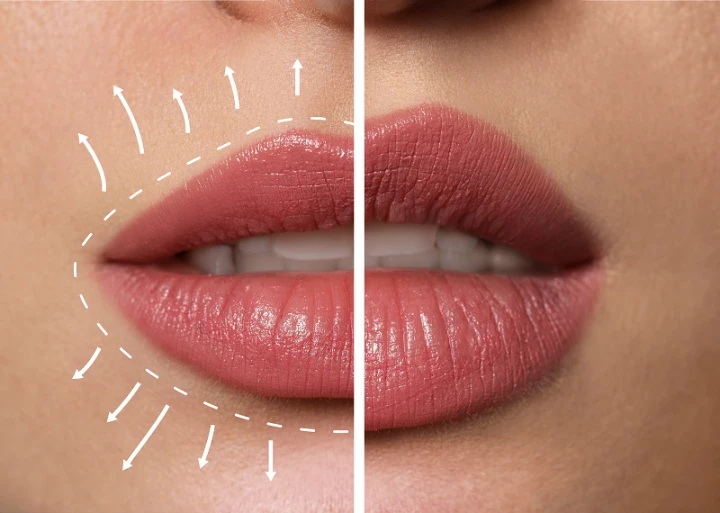 Dysport Before and After Lips